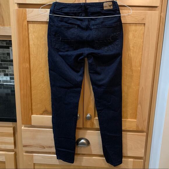 American Eagle Jeans Super Skinny Sz 4 Short - Picture 2 of 8